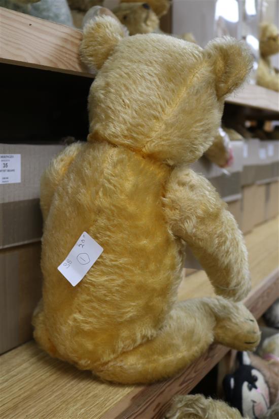 A 1930s Chiltern teddy bear 20in.
